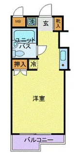 トップ門沢橋【3階】の間取り