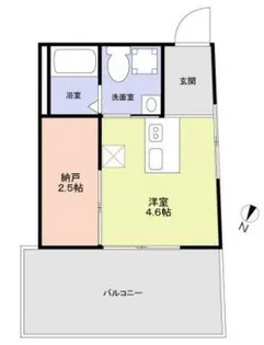 Urban Nest 杉並【4階】の間取り