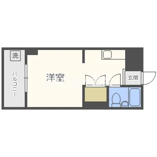 FM Nakazaki II【2階】の間取り