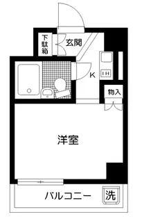 日神パレステージ錦糸町第2【5階】の間取り