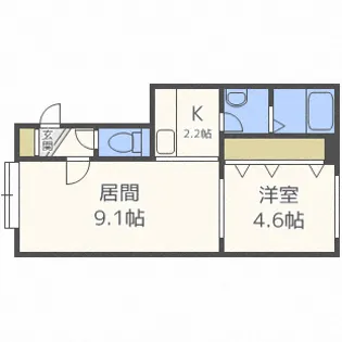 ストリーブ21【1階】の間取り