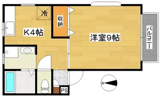 STAYFUL SOUTH15【1階】の間取り
