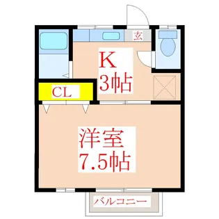 エスポワ21【2階】の間取り