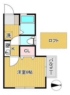 デルフィパークII【2階】の間取り