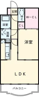 ワイズステージ【1階】の間取り
