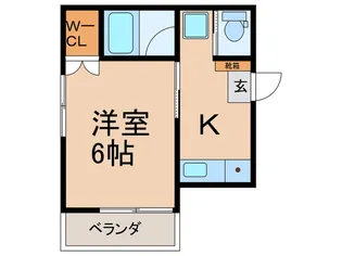 イースト・ピュアRK【2階】の間取り