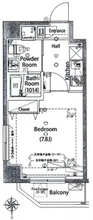 HY s diletto【6階】の間取り