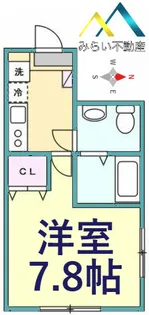 ベイルーム浅田【1階】の間取り