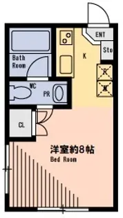 Jsコート南大井【3階】の間取り