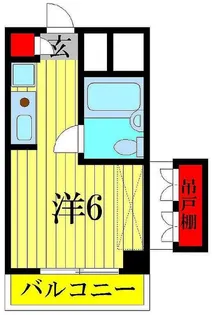 紫屋ビル【2階】の間取り