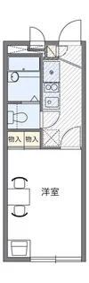 レオパレス祇園【3階】の間取り