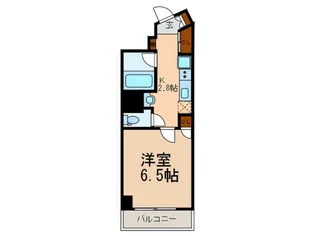 アルビオン・ソレイユ【4階】の間取り