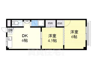 イワタバコ苑【3階】の間取り