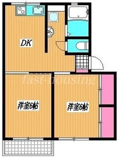 ティーハイム【1階】の間取り