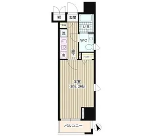 ラ・シャトン西早稲田【6階】の間取り