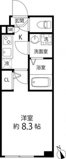 プレール・ドゥーク成増【1階】の間取り