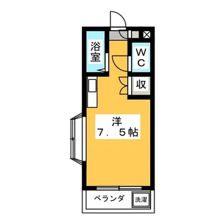 ピアハウス増田【1階】の間取り