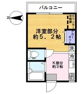 第3青山マンション【2階】の間取り