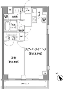 THE CUBE【3階】の間取り