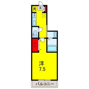 AJ Residence【3階】の間取り