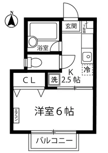 吉田コーポ【2階】の間取り