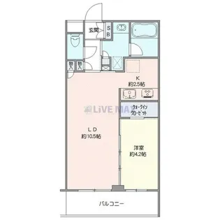 アイルプレミアム東京上石神井【2階】の間取り