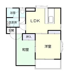 YSファーストハイム【1階】の間取り