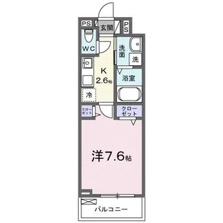 ロイヤル鈴 I【3階】の間取り