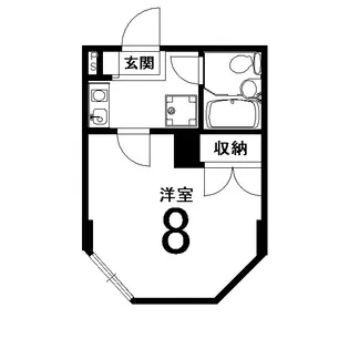 セイクラム桂【3階】の間取り