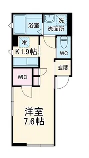 Acero ebina【3階】の間取り