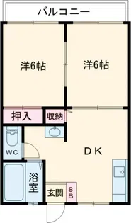 サンハイツ小川 A【2階】の間取り