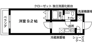 YMK伊勢原【3階】の間取り