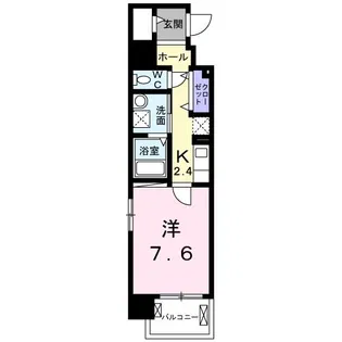 グラース滝井【6階】の間取り