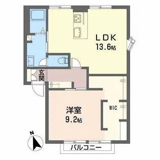 サングリーン太田 C棟【1階】の間取り