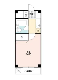 エステート菊名【2階】の間取り