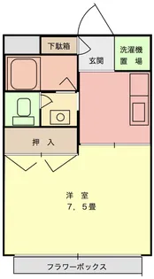 イーズII【2階】の間取り