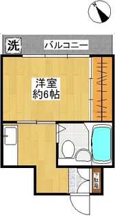 セントラル目黒【2階】の間取り
