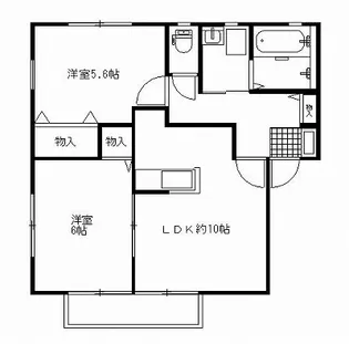 ポタラ【1階】の間取り
