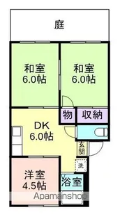 メゾン栄谷I【2階】の間取り