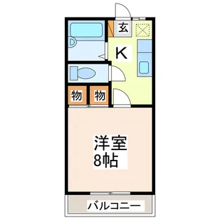 メゾン北町【2階】の間取り