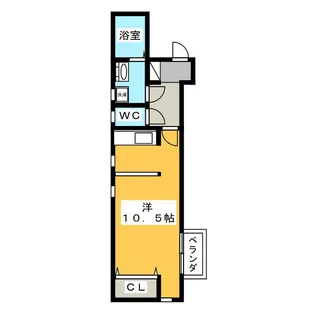 アインスハイム【4階】の間取り