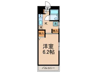 フラワ-ハイツ【1階】の間取り