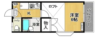 シャトープルミエール【2階】の間取り