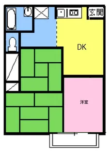 ファミールシバタ【2階】の間取り