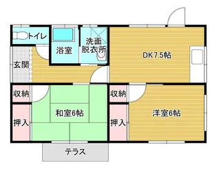 千葉県木更津市桜井新町5【一戸建】の間取り