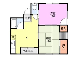 コーポ鈴木【2階】の間取り