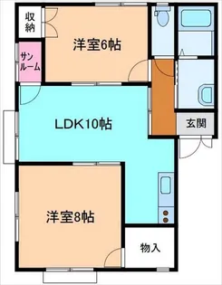 イースト57【2階】の間取り