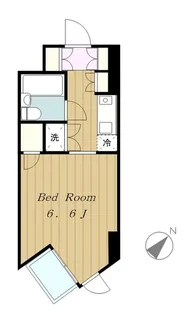 ドミトリー原町田【4階】の間取り