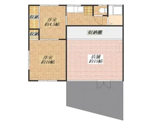 レンフィス平林【1階】の間取り