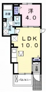プリムローズ立石【1階】の間取り